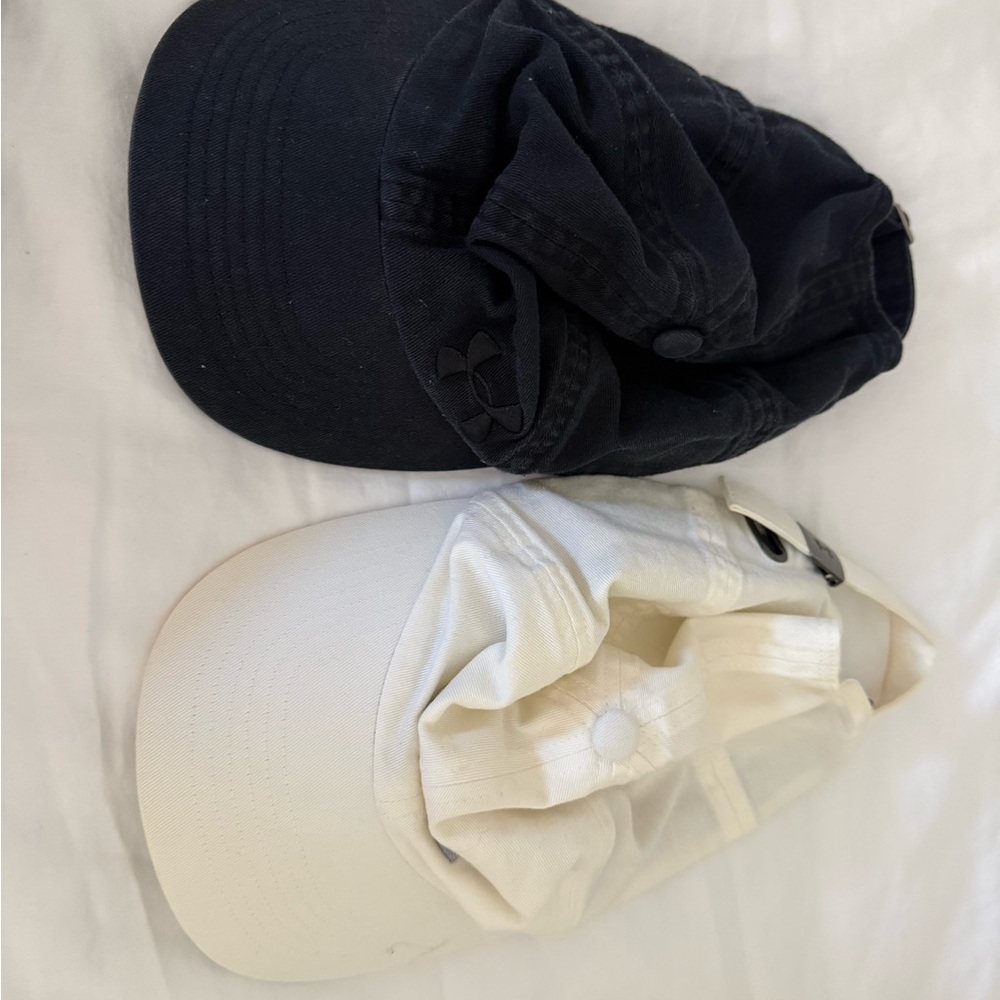 Black and White Baseball Caps